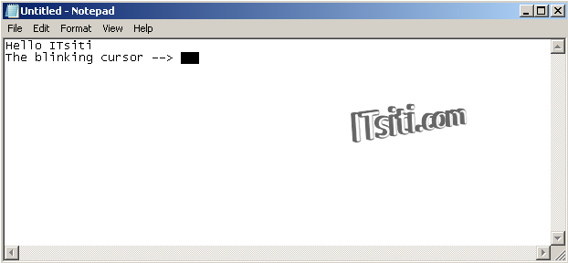 How to Set the Thickness of the Blinking Cursor (Windows)
